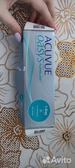 Линзы контактные однодневные