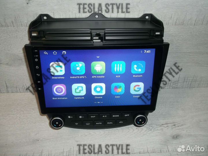 Магнитола Honda Accord 7 Android