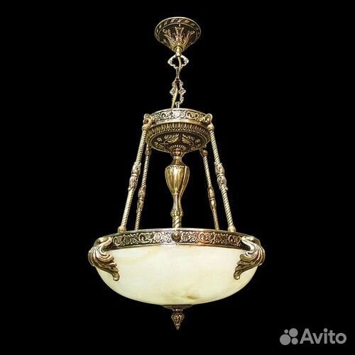 Люстра из камня нк-О-25 ток (405)