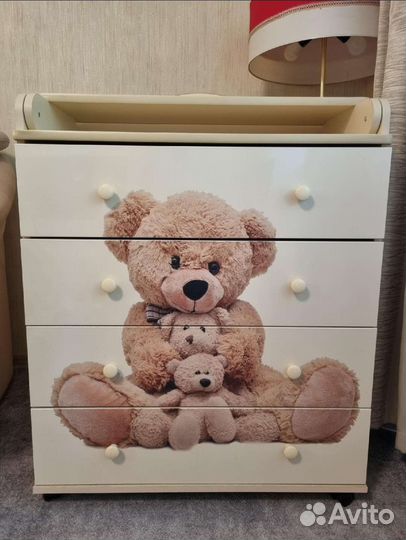 Комод детский с пеленальным столиком
