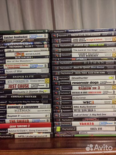Sony playstation 2 игры