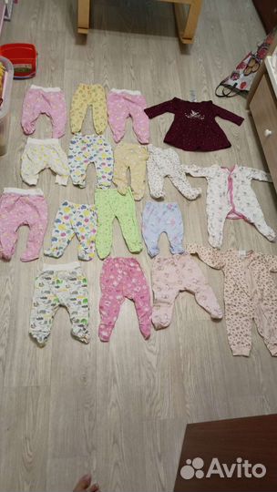 Детские вещи пакетом для девочек