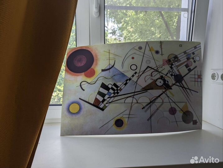 Кандинский на пенокартоне