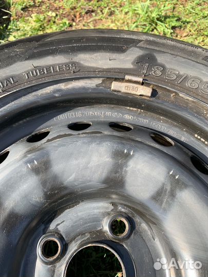 Колеса в сборе r 15 летние Kia Rio Х, solaris