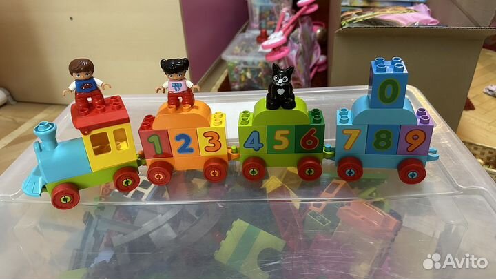 Lego duplo поезд