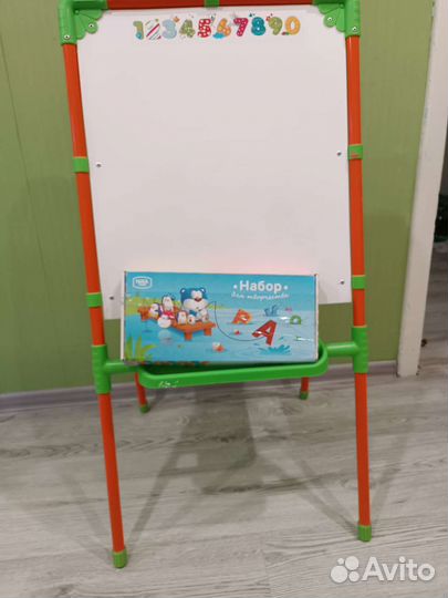 Доска для рисования маркером и мелом