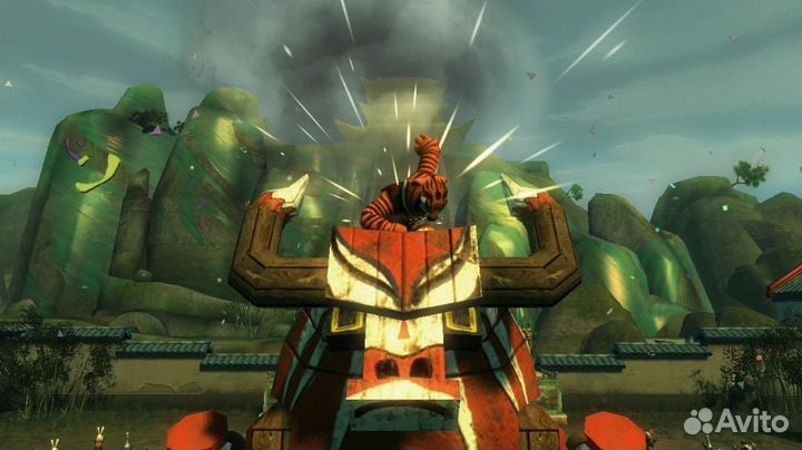 Kung Fu Panda, б/у, множ.царап., английский (PS3)