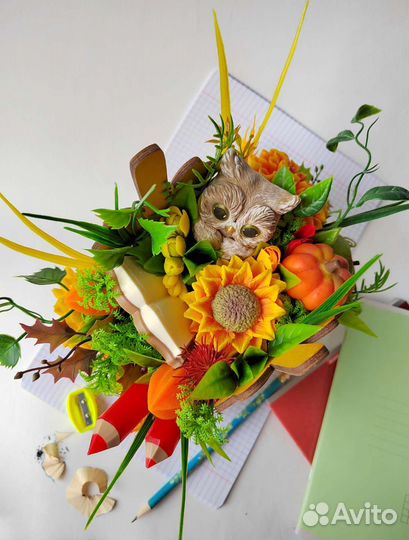 Букет из мыла к 1 сентября