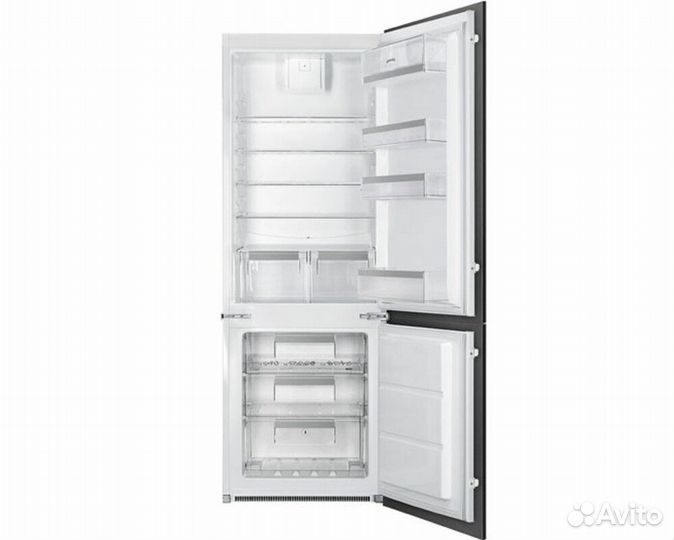 Холодильник встр. smeg C7280NEP1