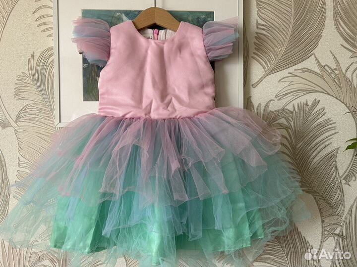 Праздничное платье для девочки 86-92