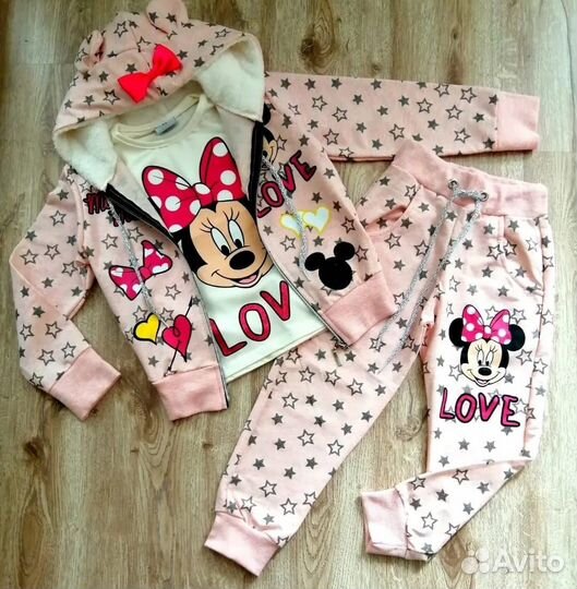 Костюмы тёплые на девочку