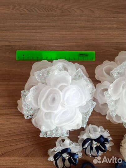 Банты школьные для волос, резинки, заколки