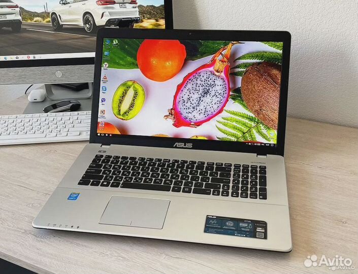 Ноутбук Core i7 8GB 1000GB 17 Дюймов Asus