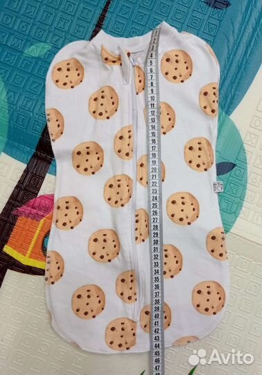 Пелёнка кокон на молнии для пеленания