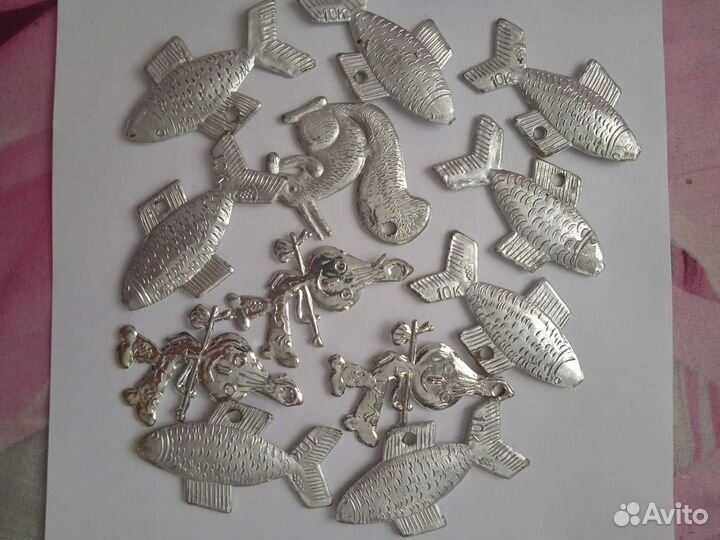 Лотом ёлочные игрушки СССР. Чиполлино и малютка