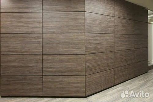 Шпонированные стеновые панели