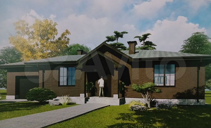 Дом 258,6 м² на участке 13,5 сот.