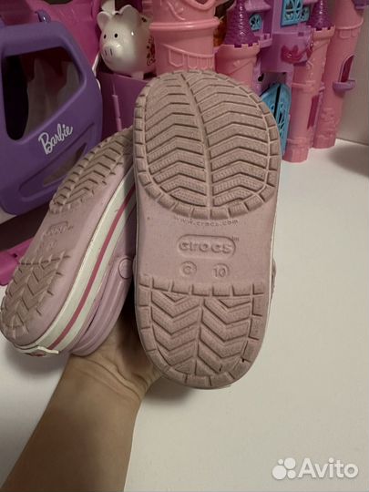 Crocs с10 для девочки