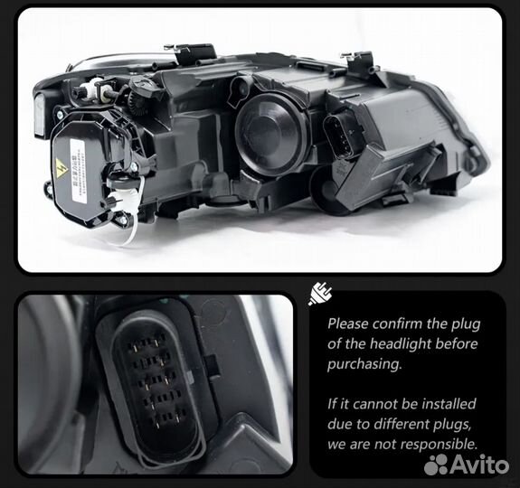 Фары светодиодные Volkswagen Polo 5 Full LED New