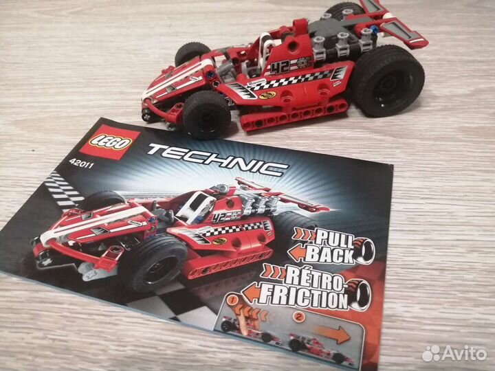 Конструктор lego Technic 42011 Карт с инерционным
