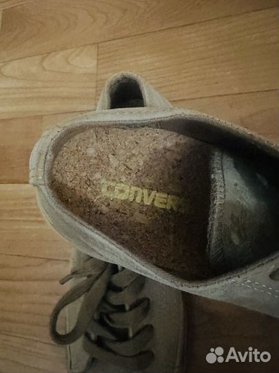 Кеды converse кожаные