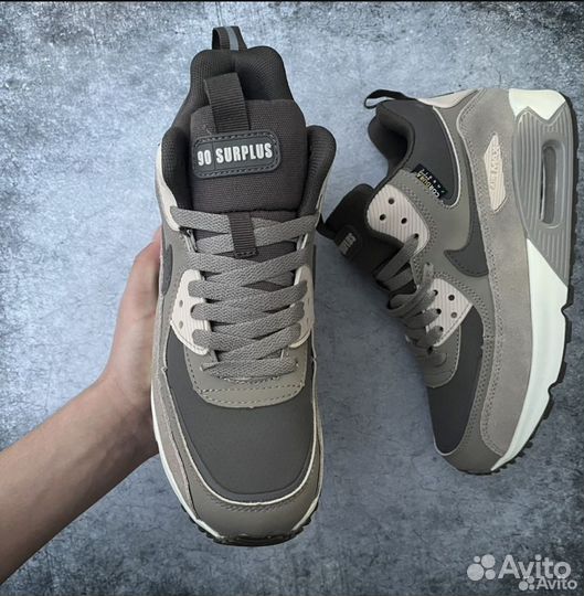 Кроссовки зимние женские nike Air max 90 с мехом