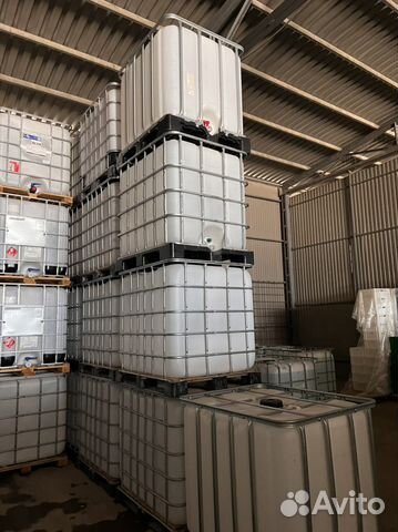 Еврокубы 1000л новые пищевые с сертификатом