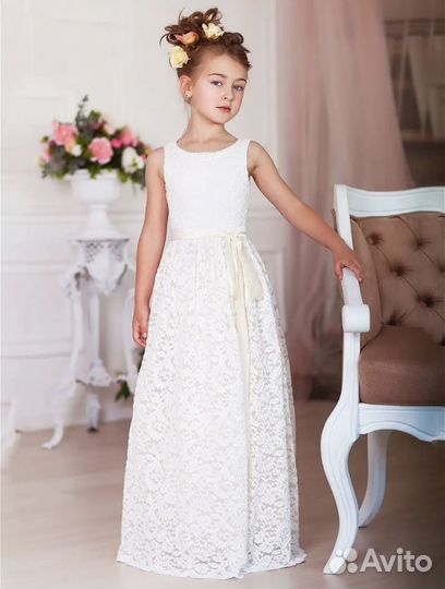 Платье детское, рост 122-128