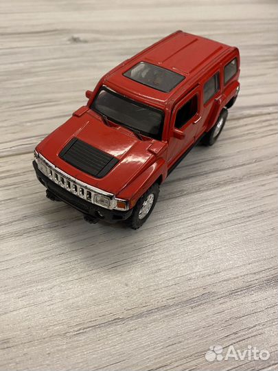 Модель hummer h3 welly