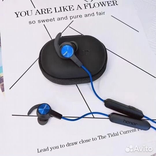 Bluetooth-наушники Honor Sport AM61 синие