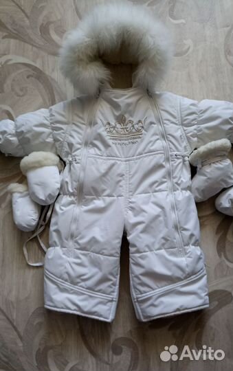 Зимний комбинезон трансформер 74