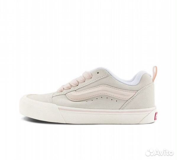 Vans Knu Skool Cream White Pink оригинал