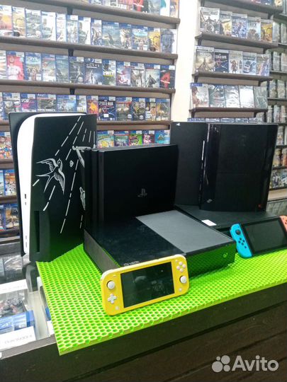 Приставки PS2,PS3,PS4,PS5,xbox360,xboxone,xboxs