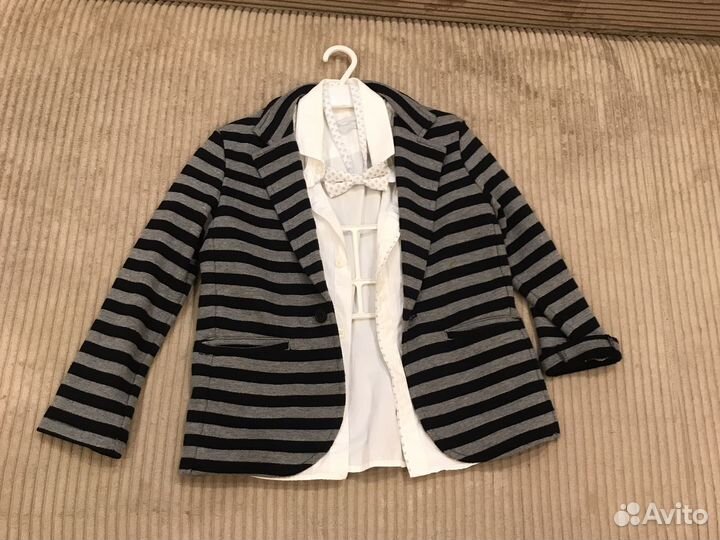 Пиджак +рубашка