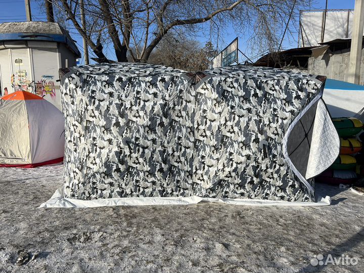 Палатка cube дубль 2 баня 1,8X1,80X3,60В2,10