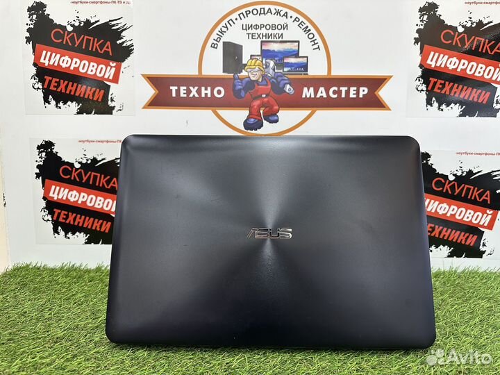 Игровой,стильный Asus 4 ядра 8 RAM R5 M330 2 гб