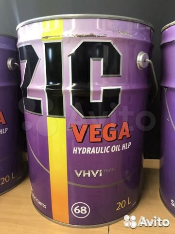 Гидравлическое масло Zic Vega 68. 20л