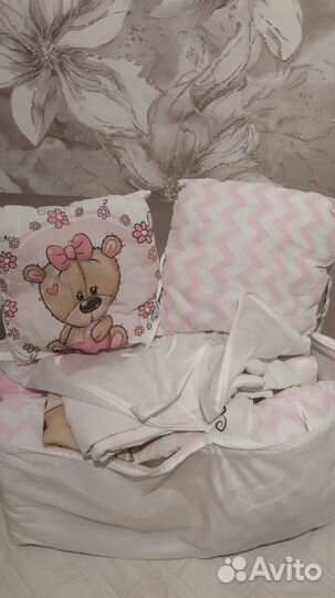 Бортики в детскую кроватку бу