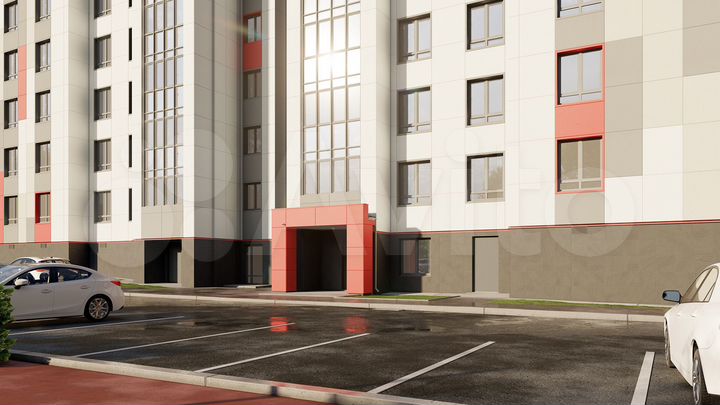 2-к. квартира, 63,1 м², 9/9 эт.