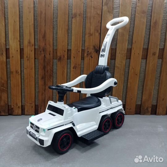 Толокар с родительской ручкой