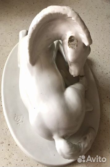 Фарфоровая статуэтка лошадь Германия