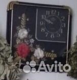 Зеркала, мигающий светильник-светомузыка, часы