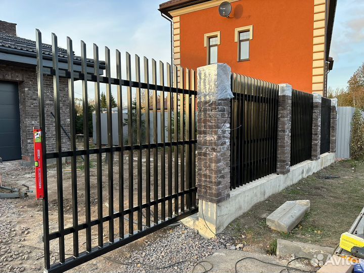 Ворота откатные Лофт 4550х1900. Смета детально