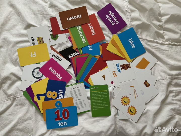 Карточки английский