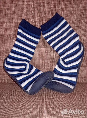 Носки с резиновой подошвой 26-27 размер