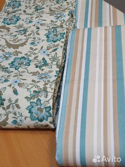 Ткань декоративная - хлопок рогожка