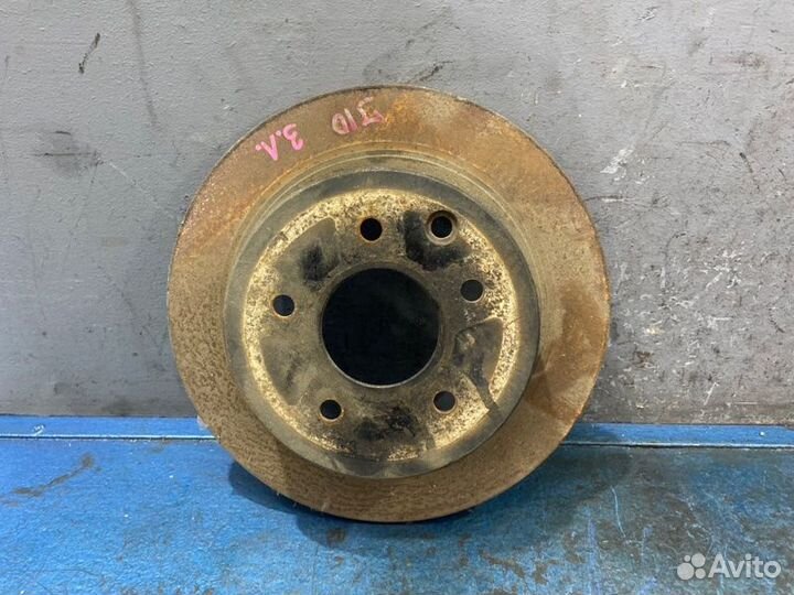 Диск тормозной задний Nissan Qashqai J10