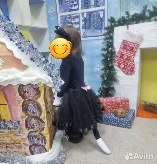 Карнавальный новогодний костюм кошки