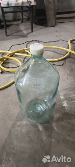 Бутылка стеклянная 20 литров сср