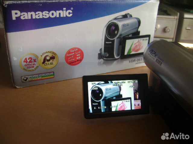 Видеокамера panasonic VDR-D51